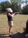 Jessica with AR-15