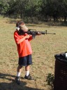 Dominic with AR-15